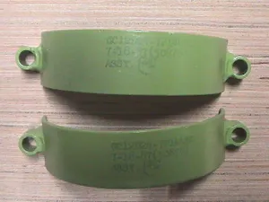 2 LOT CLAMP NSN 5340-01-164-7569 GRUMMAN GC12D247P144, MILITARY SURPLUSAIRCRAFT